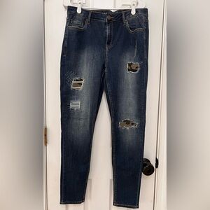 Lane Bryant Dark Blue Skinny Jeans